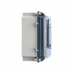 Корпус навесной IEK ЩУРн-П 1/3, прозрачная дверь, IP66, 109х250х285 мм