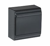 Корпус пластиковый навесной IEK Prime ЩРН-П-6, MKP13-N-01-06-41-K02, IP41, 6 модулей, черный