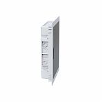 Корпус пластиковый встраиваемый КЭАЗ OptiBox Pro 24-VKR-IP40, 379800, 24 модуля, прозрачная черная дверца