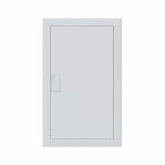 Корпус пластиковый встраиваемый КЭАЗ OptiBox Pro 36-VNR-IP40, 379804, 36 модулей, белая дверь