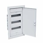 Корпус пластиковый встраиваемый КЭАЗ OptiBox Pro 36-VNR-IP40, 379804, 36 модулей, белая дверь