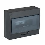 Корпус пластиковый навесной IEK Krepta 3, ЩРН-П-12, MKP12-N-12-41-K02,  IP41, черный