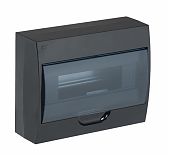 Корпус пластиковый навесной IEK Krepta 3, ЩРН-П-12, MKP12-N-12-41-K02,  IP41, черный