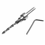 Сверло-зенкер по дереву СТРОНГ инструмент Strong  СТС-05300030, диаметр 3 мм