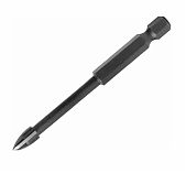 Сверло по керамограниту и керамической плитке Hardcore 151006, 6 мм, 4 грани, увеличенный ресурс