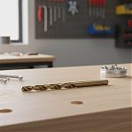 Сверло по металлу Hardcore 141035, 3.5 мм, кобальтовое, спиральное, в упаковке 2 штуки