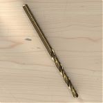 Сверло по металлу Hardcore 141035, 3.5 мм, кобальтовое, спиральное, в упаковке 2 штуки