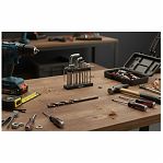 Сверло по металлу Hardcore 141060, 6 мм, кобальтовое, спиральное, цилиндрический хвостовик