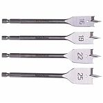 Набор спиральных и перовых сверл по дереву МастерАлмаз 10507812, 11 штук, диаметр 5-25 мм, хвостовик 13 мм