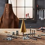 Сверло по металлу Волат 87020-32, ступенчатое, шестигранный хвостовик, 4-32 мм