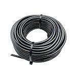 Микротрубка ПВХ, диаметр 4-6 мм, 4 бар, стенка 1 мм, черная, бухта 20 м