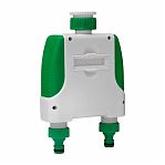 Таймер полива Green Helper электронный цифровой двухканальный посекундный GA-328-2