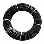 Трубка ПВД 16х1.0 мм, с эмиттерами, шаг 20 см, 2 литра в час, бухта 25 м