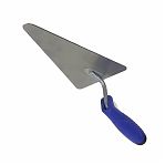 Кельма треугольная Шабашка 0021-039, 227631, пластиковая ручка, длина лезвия 160 мм 