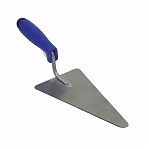 Кельма треугольная Шабашка 0021-039, 227631, пластиковая ручка, длина лезвия 160 мм 