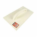 Терка штукатурная Кедр 057-2036, полиуретановая, белая, 200х360 мм