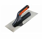 Гладилка Decor 680-001, 130х280 мм, нержавеющая сталь, прямая, для плитки, кафеля, керамогранита