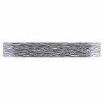 Карниз Legrand Эдельвейс с поворотами 3-х рядный, 7см х 2м, графит