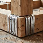 Лента монтажная LM-80*2.00, перфорированная, оцинкованная, 2х80 мм, 10 м