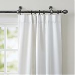 Карниз Legrand Валанс с U-шиной 2.4 м, двухрядный, черное серебро, патина