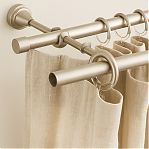 Карниз металлический АС Март Grace D19Г/19Г, двухрядный, сатин, длина 3 м