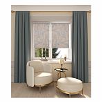 Рулонная штора Legrand Марко 58094612, темно-серый, 90х175 см