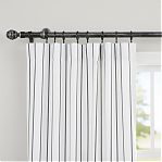 Карниз двухрядный круглый Венеция, Черненое серебро, 1.6 м, настенный, металл, крепеж, крючки