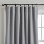 Карниз двухрядный круглый Венеция, Черненое серебро, 1.6 м, настенный, металл, крепеж, крючки