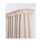 Карниз Legrand Шервуд 58146444, с поворотами, 2-х рядный, бежевый, 2000 мм