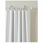 Карниз Legrand Валанс с U-шиной, 2 м, 2-х рядный, белое серебро/патина