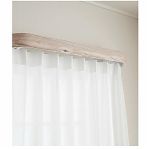 Карниз Legrand Шервуд 58146448, с поворотами, 2-х рядный, бежевый, 3000 мм