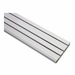 Карниз потолочный LmDecor Лайт 302280, прямой, ПВХ, 3-х рядный, белый, 2800 мм
