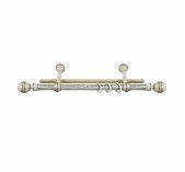 Карниз Legrand Валанс с U-шиной, 58 063 547, 2 м, 2-х рядный, чайное золото/патина