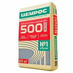 Цемент ЦЕМРОС М-500 Экстра портландцемент, для строительных смесей и бетона, 50 кг 
