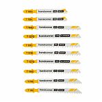 Набор пилок по дереву Hanskonner H10-UNISET1, в упаковке 10 штук