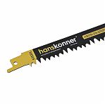 Полотно для сабельной пилы Hanskonner H9019-03-S1531L по дереву, длина 240 мм