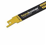 Полотно для сабельной пилы Hanskonner H9019-03-S922AF по металлу, длина 150 мм