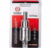 Коронка по металлу с победитом 27 мм