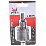 Коронка по металлу с победитом 38 мм