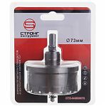 Коронка по металлу СТРОНГ инструмент  СТК-04500073 с победитом 73 мм