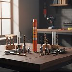 Сверло алмазное ProfiDiam 310144, сегментное, мокрое сверление, 5х52х335хМ22