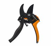 Секатор Fiskars Power Step P83 1000575, с храповым механизмом, 19 см
