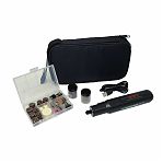 Гравер аккумуляторный DWT AGSP-07 TB, 7.2 В, 6 скоростей, встроенный Li-Ion аккумулятор, щеточный двигатель