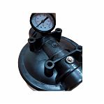 Колба фильтра Kristal Filter Big Blue 10" NT 1" с манометрами, для холодной воды, полипропилен, синий