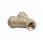 Фильтр косой ВР-ВР Gappo G1240.09, сетчатый, латунный, 30 бар, 2"