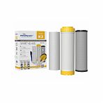 Комплект картриджей Аквабрайт К-2 Умягчение для очистки воды 