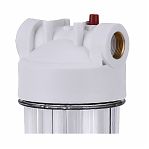 Корпус-колба фильтра ESSAN LUCK UT-00040270 прозрачный, пластик, холодная вода, 10SL, 1/2"