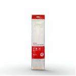 Стяжка кабельная  Rexant  07-1302 нейлон 4.8х300 мм, упаковка 100 шт, белый