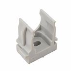 Держатель для труб Промрукав PR13.0119 с защелкой, клипса для монтажного пистолета, диаметр 16 мм