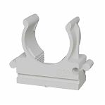 Держатель для труб Промрукав PR13.0120, с защелкой, клипса для монтажного пистолета, диаметр 20 мм